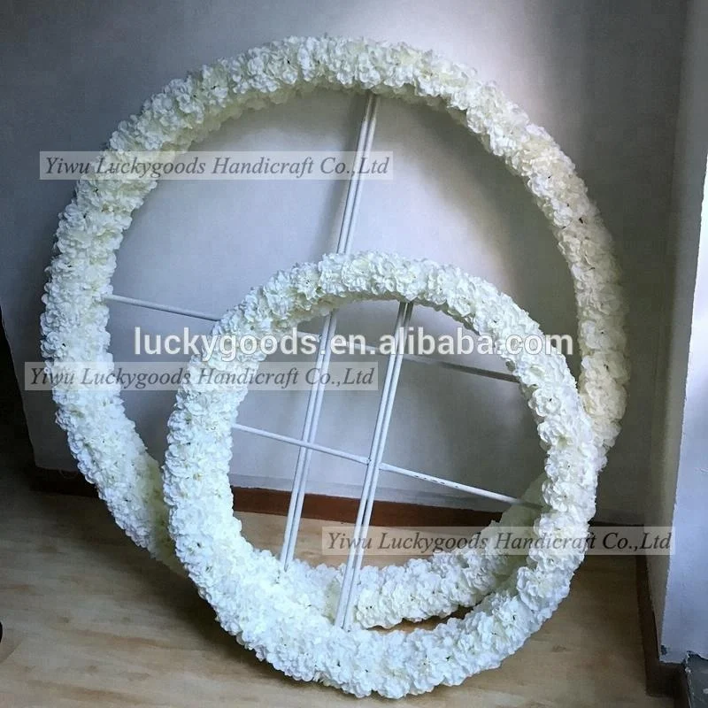 LFB127 Свадебные украшения в помещении искусственный Флора панель оптовая продажа