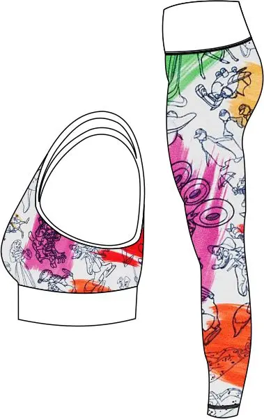  Оптовая продажа спортивная одежда с логотипом на заказ леггинсы высокой талией и спортивный комплект бюстгальтером Женская Спортивная для фитнеса