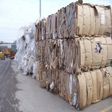 Warranty Time One Year Factory Sale Automatic Waste Paper and Cardboard Horizontal Baler Top Power Color Force Weight Machine