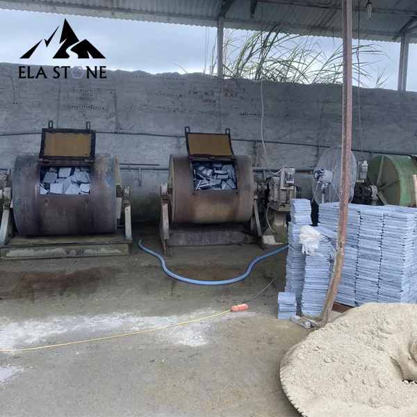 Split Hotel Villa Apartment Building Garden Modern traditional rustic lava stone from Vietnam factory