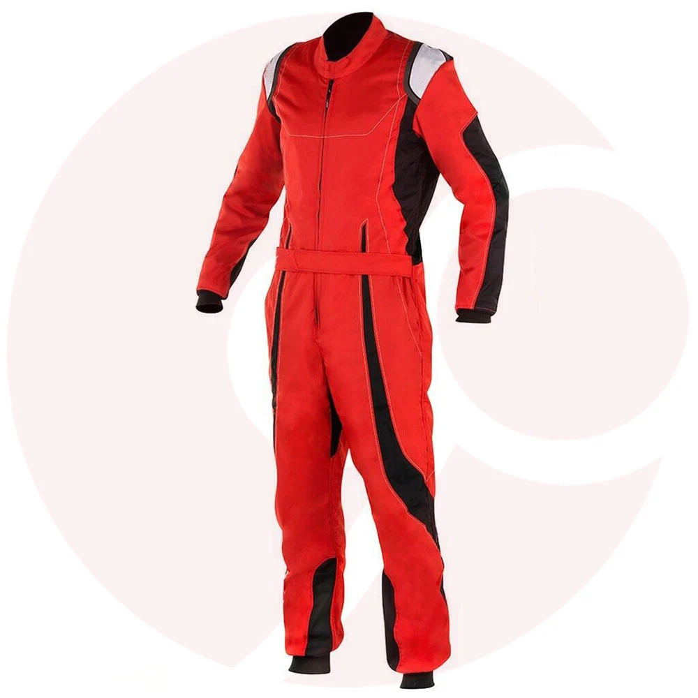 Easy Wear comfortable go kart racing suit Car Racing Suit Black Color Breathable Racing Suit