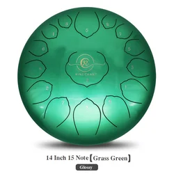 Customized Logo 14 Inch 15 Notes Alloy Steel Tunable Drums Colorful Empty Spirit Drum