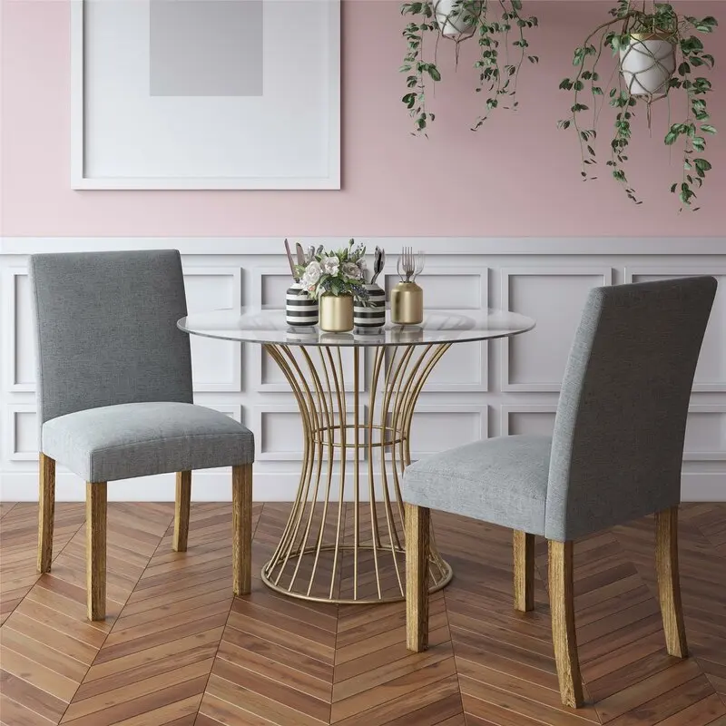  Современный Железный и стеклянный обеденный стол среднего века мебель для комнаты Сделано в Индии