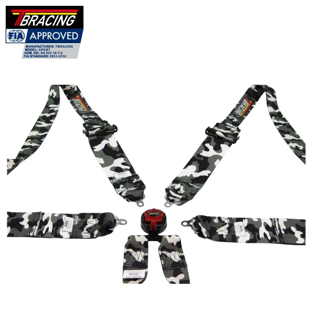 6 point rally racing harness safty belt seat