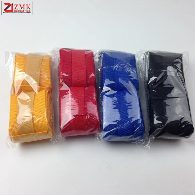 Индивидуальный Логотип Muay Thai кикбоксинг тренировочный тренажерный зал тренировочная повязка на руки эластичная поддержка рук и запястья ролик для обертывания