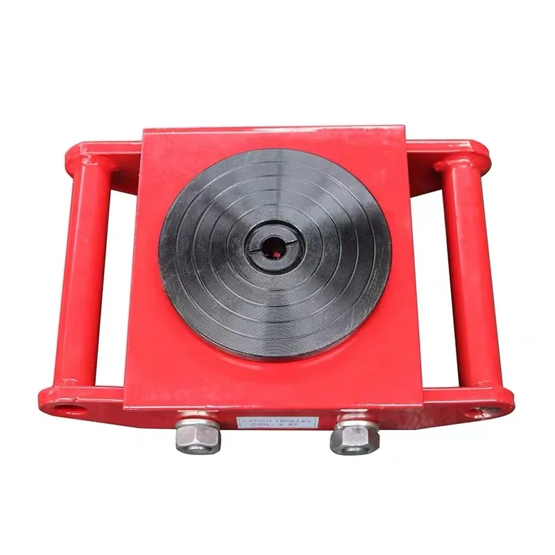 Machinery Mover, Industrial Dollies 15T Machinery Skate Dolly Roller Heavy Duty Mover with 9 Rollers CRA-15T-SW