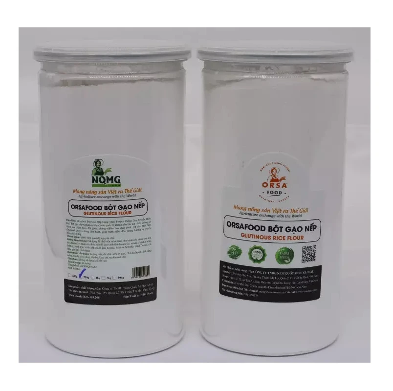 Best Selling ORSAFOOD AUTHENTIC GLUTINOUS RICE FLOUR 1kg/pack High Standard Mochi Flour/ Sticky Rice Powder from Viet nam