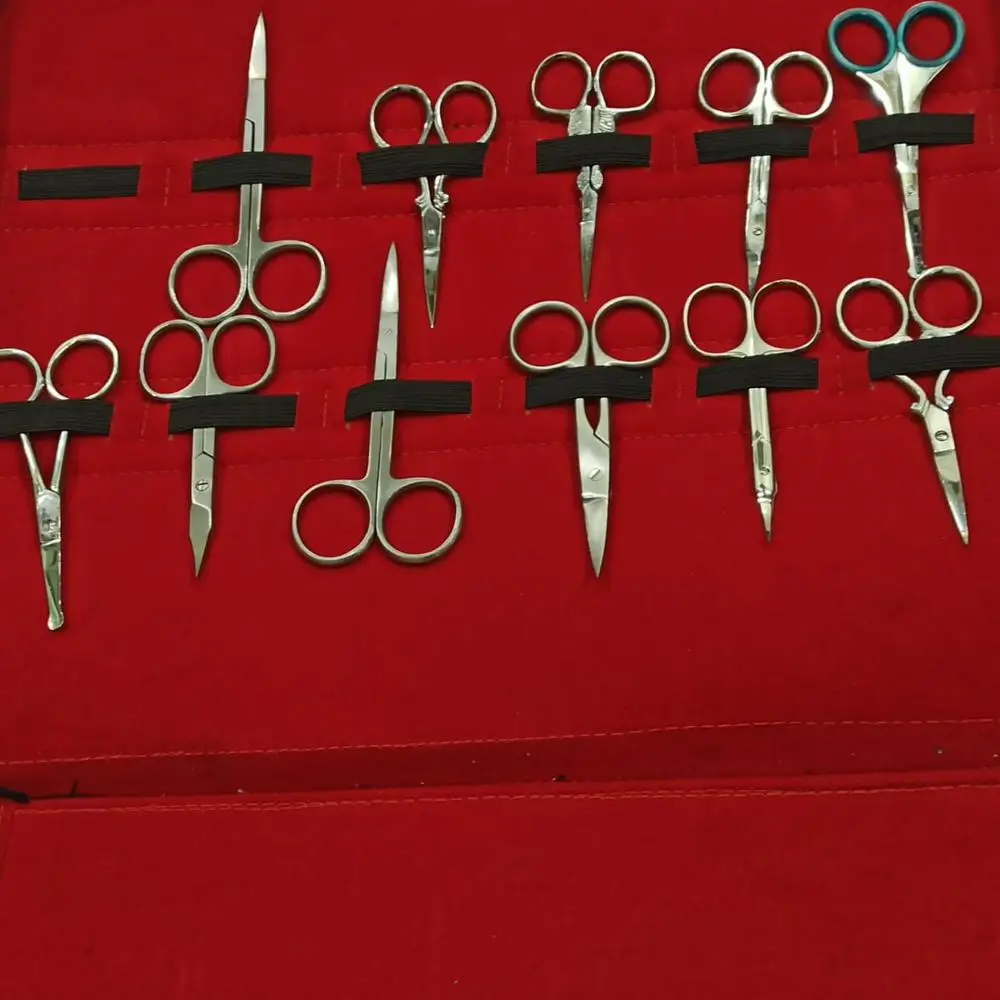 Professional Nose Hair Cutting and Baby Care Nail Scissors Stainless Steel Made Shears