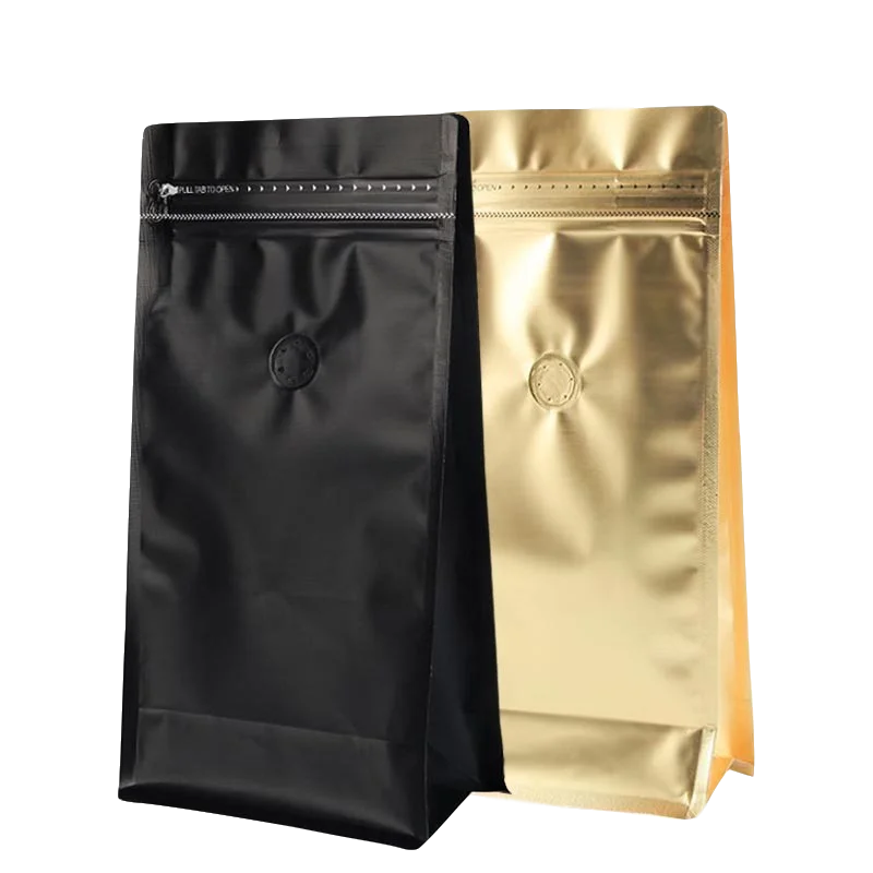 Small Different Sizes Colombian custom printing Coffee Beans Wholesale Packaging Bags For Coffee