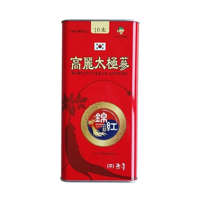 Centuria корейский женьшень Taekuk паровой и высушенный корень женьшеня сертификат самоконтроля, предоставляемый корейским правительство