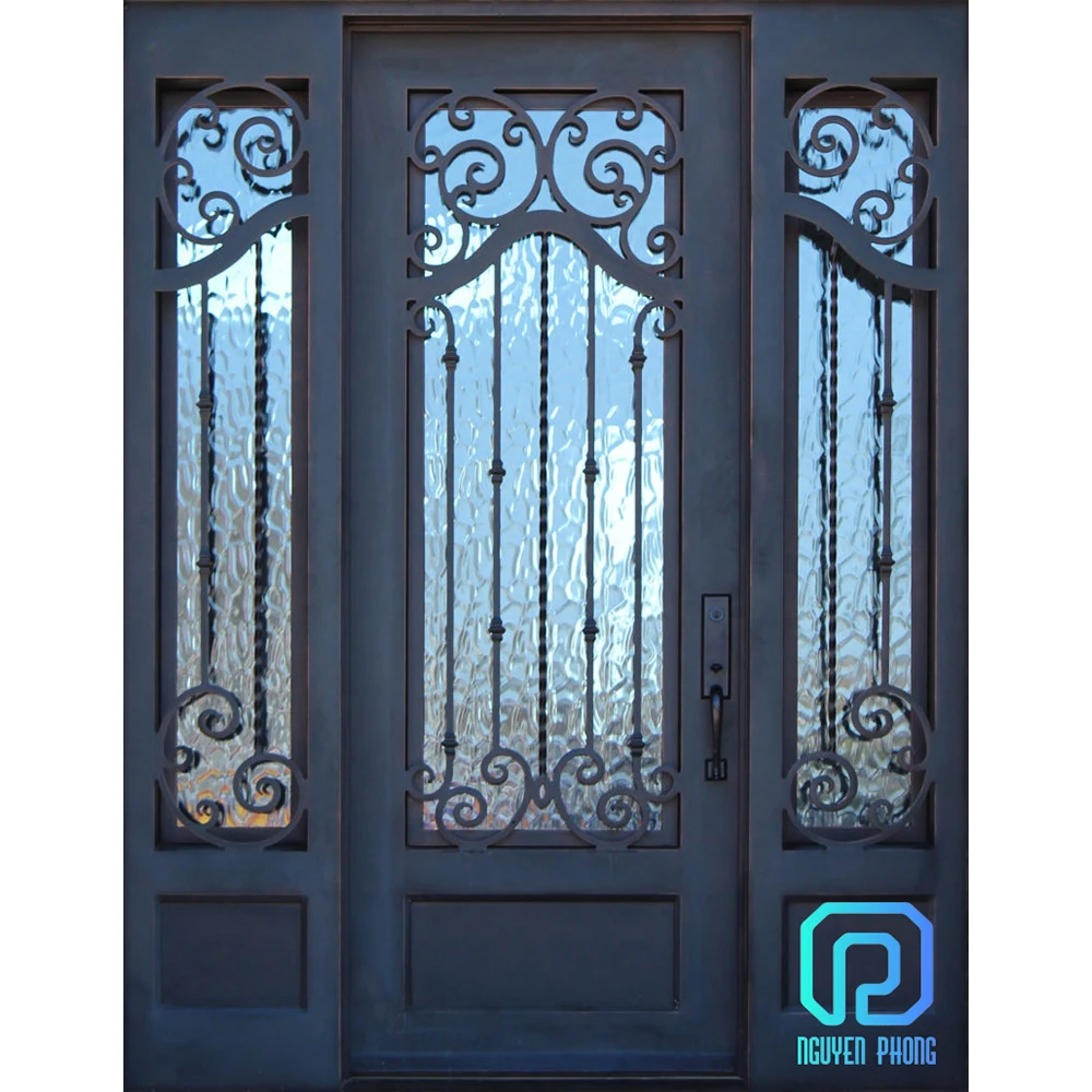 Недорогие Декоративные ворота от профессионального производителя из кованого железа