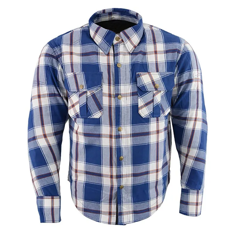 Фланелевая рубашка Lumberjack, джинсы, Мужская мотоциклетная куртка, индивидуальный заказ, OEM ODM, стандартная одежда, длинные мотоциклетные рубашки, мотоциклетные и байкерские рубашки