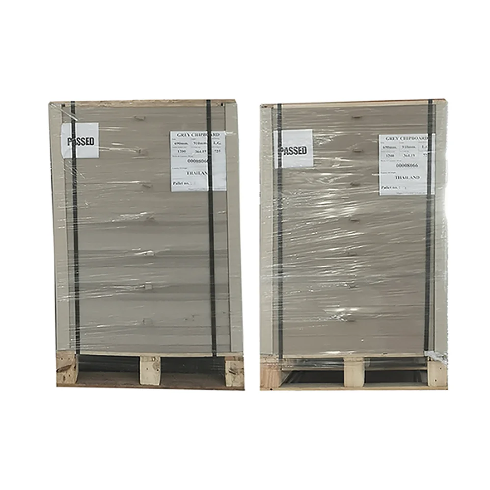 Grey Board Chipboard Hard Laminated Paper Uncoated Available