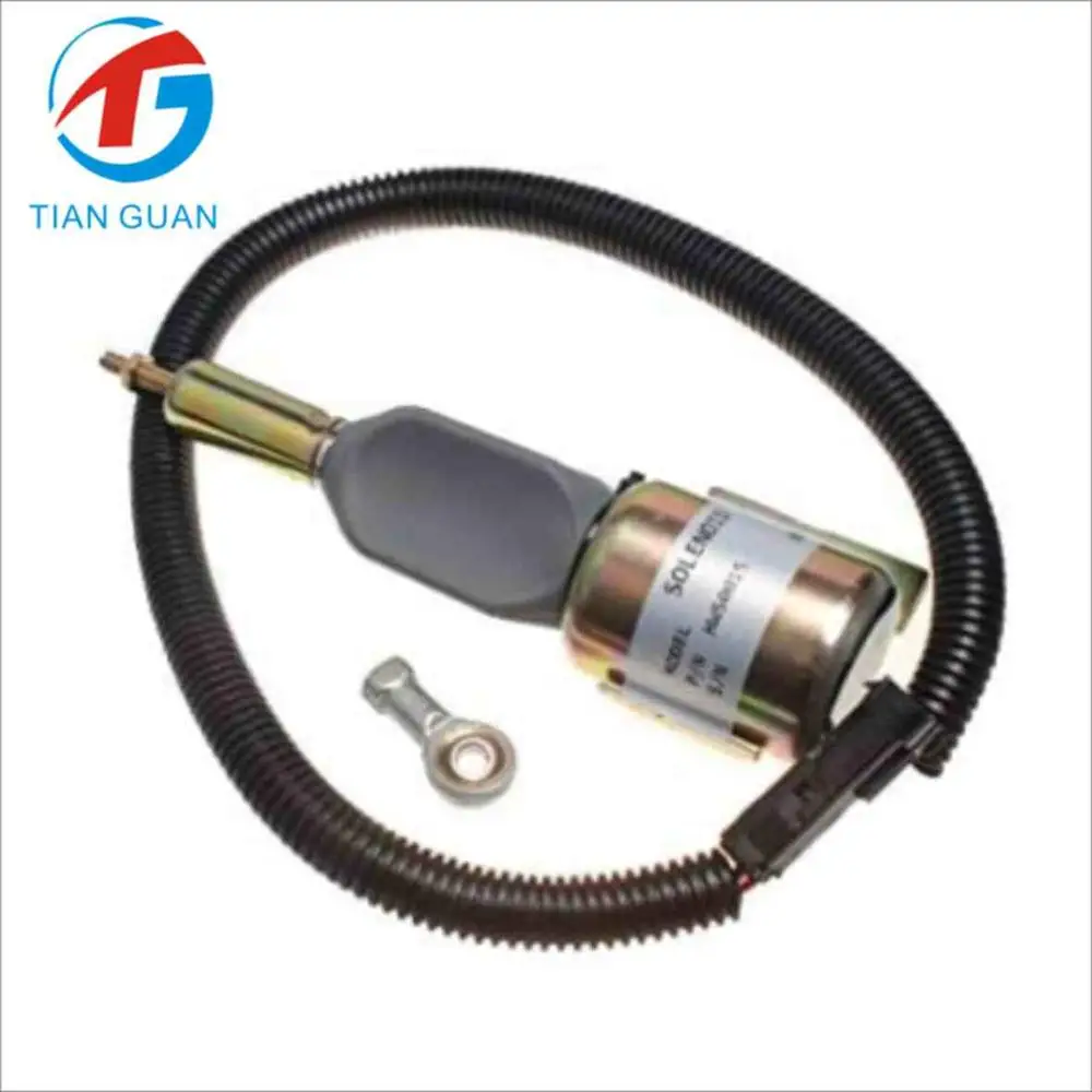 12 В стопорный соленоид для Cummins 6BT 5.9L двигатель BTG18184 3935429 3935431