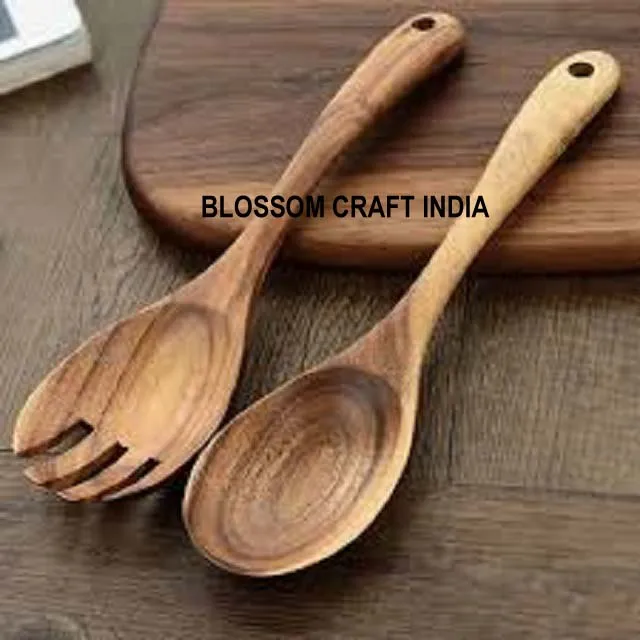 Best Quality Mango and Acacia Wooden Spoon and Fork set India