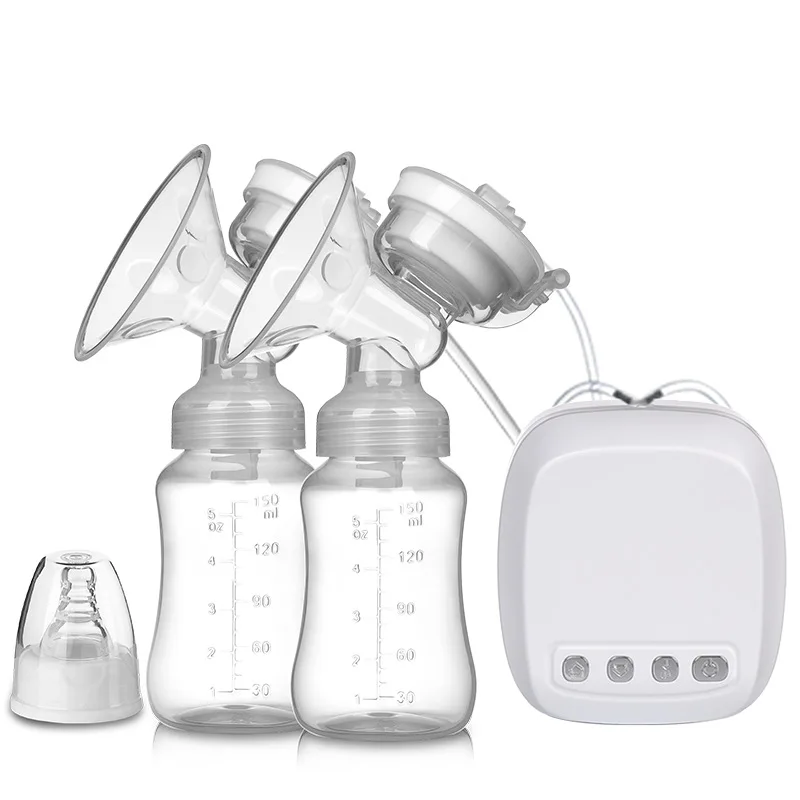 Everystep Electric Breast Pump Double Breast Pump Silicone Baby Breastfeeding Enlargement Breast Milk Pump