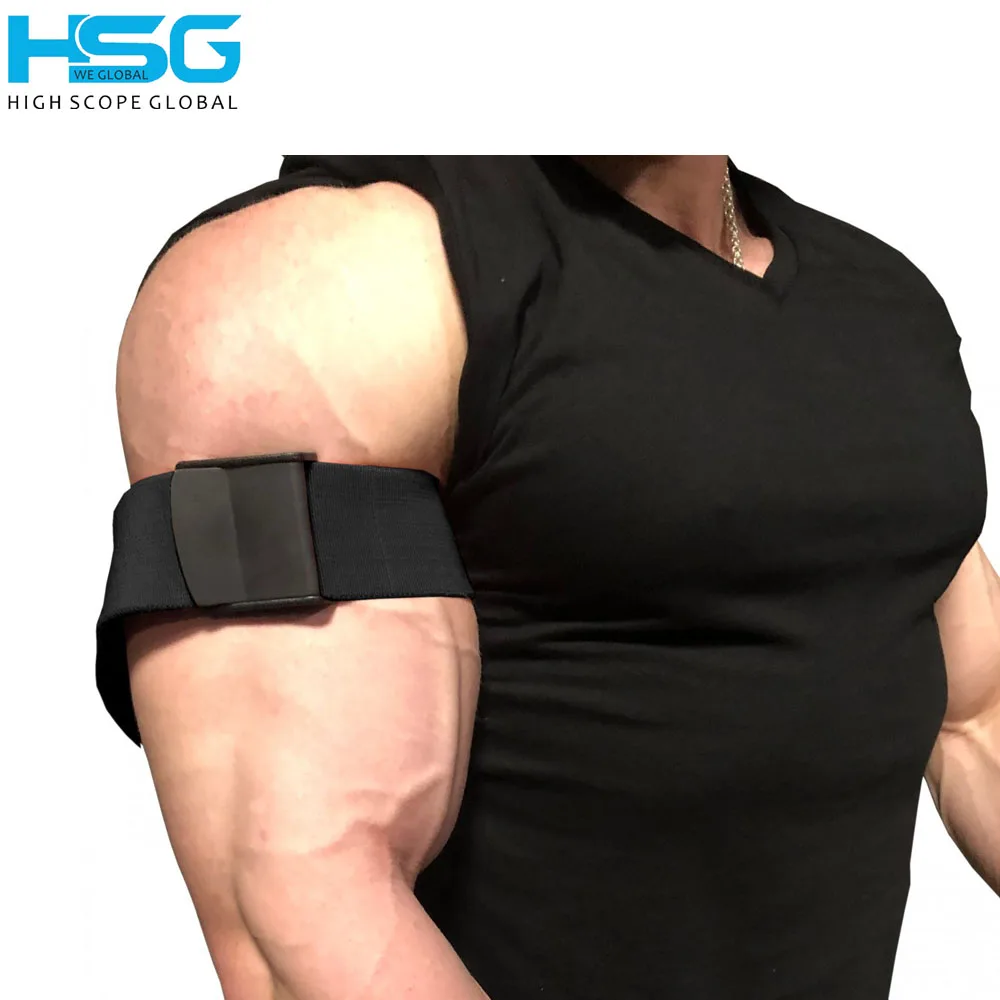 Custom Blood Flow Restriction BFR Bands Arm Legs Weight Lifting Occlusion Exercise Fitness Elastic Cuff