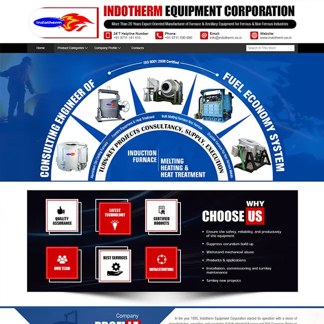 
Customized Alibaba Minisite Design Developer in India 