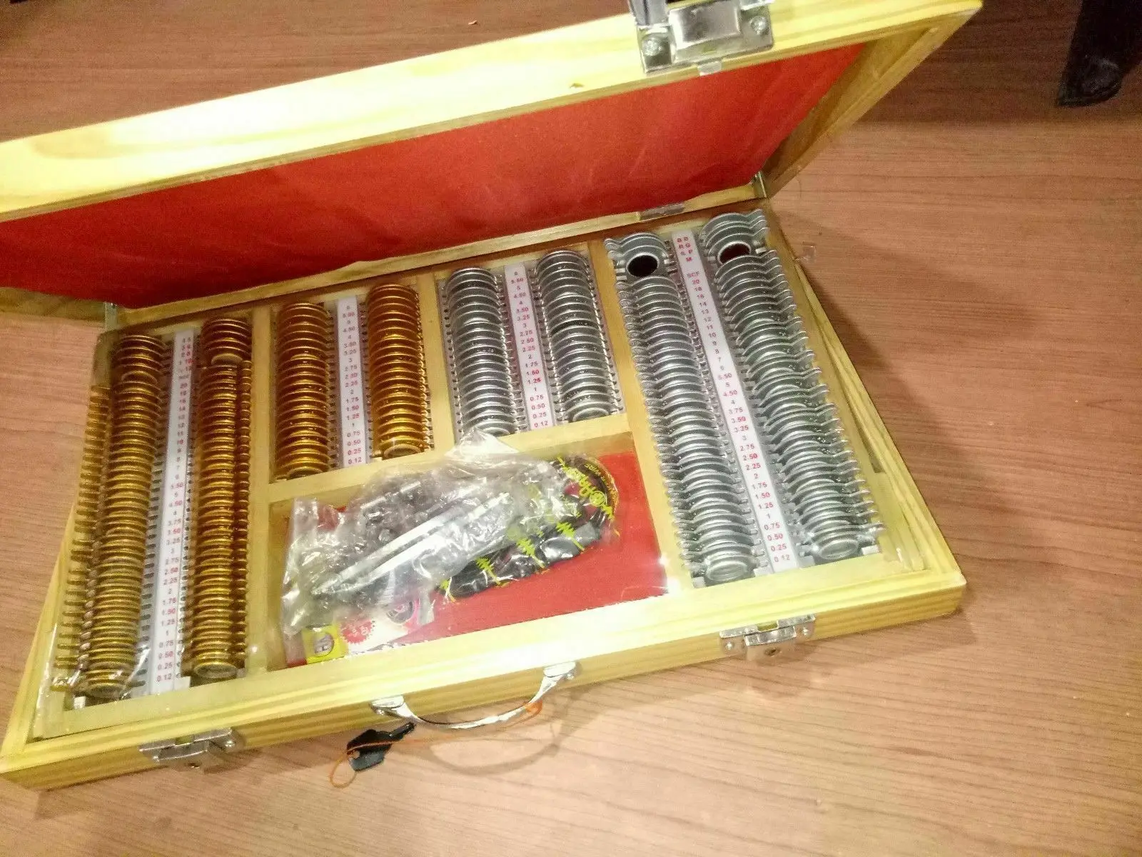 MARS-INTERNATIONAL Trial Lens Set Case of 198 Lenes with Trial Frame For Optometry Equipment FREE WORLDWIDE SHIPPING