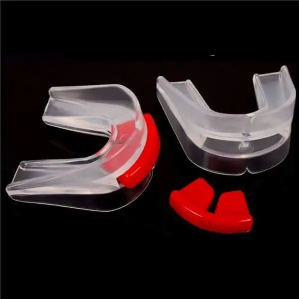 Taekwondo Boxing Gum Shield Mouth Guard 2019 Standard Model Assorted Color Case Pink Clear Wholesale Black Custom Print Red Blue