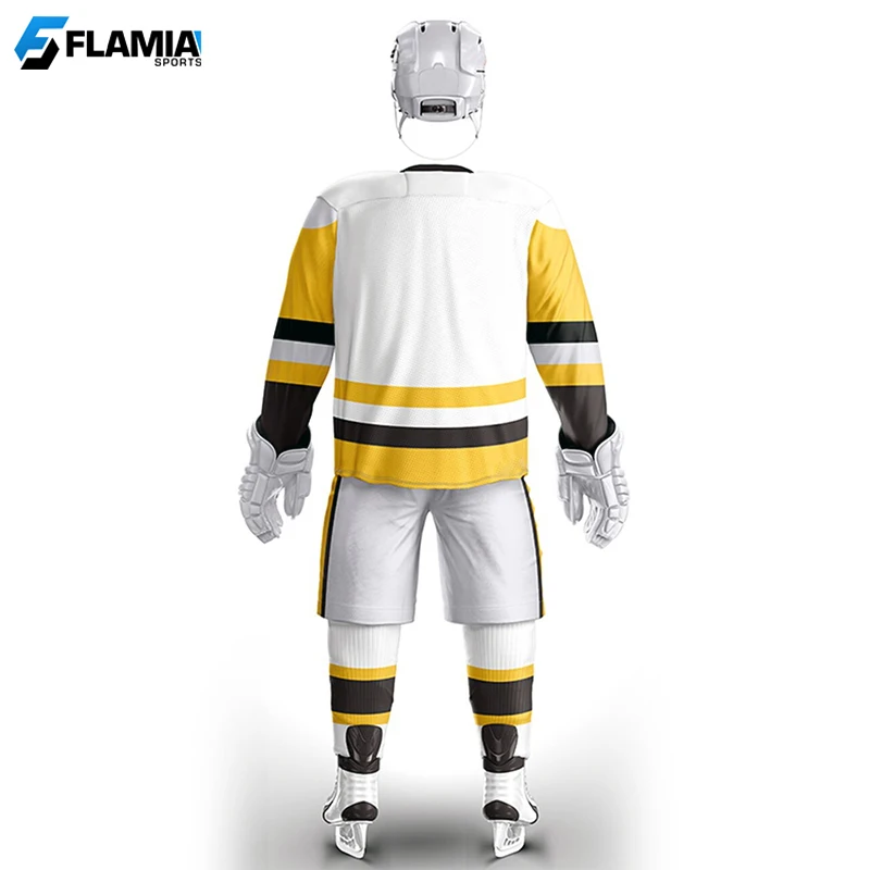  Оптовая продажа лучшее качество спортивная форма для хоккея с сублимационной печатью