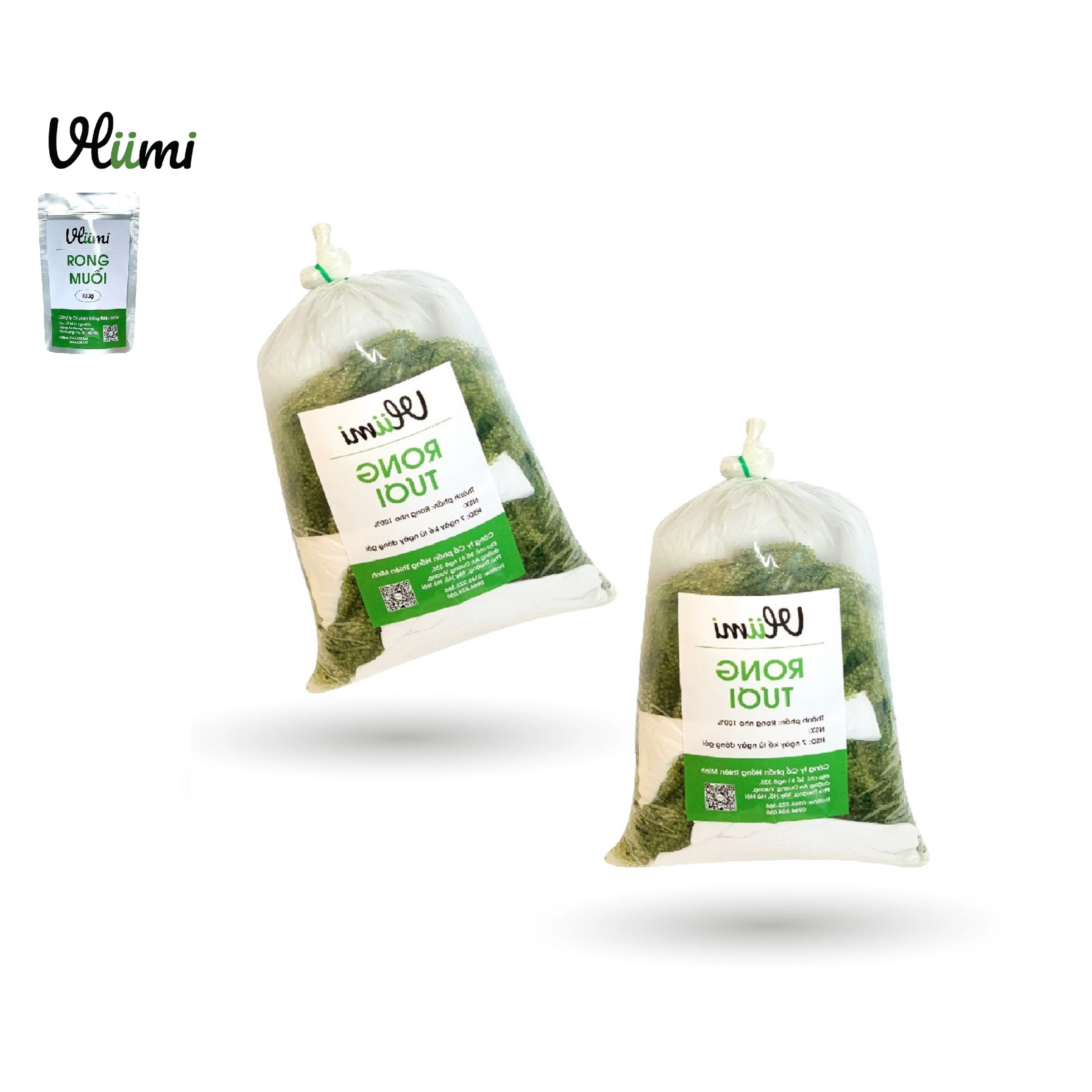 Вьетнамское производство капсул морского винограда ввелми морские водоросли свежий морской виноград