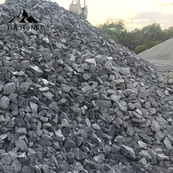 ELA Stone Traditional Basement Limestone Construction Gravel crushed stone from Vietnam factory