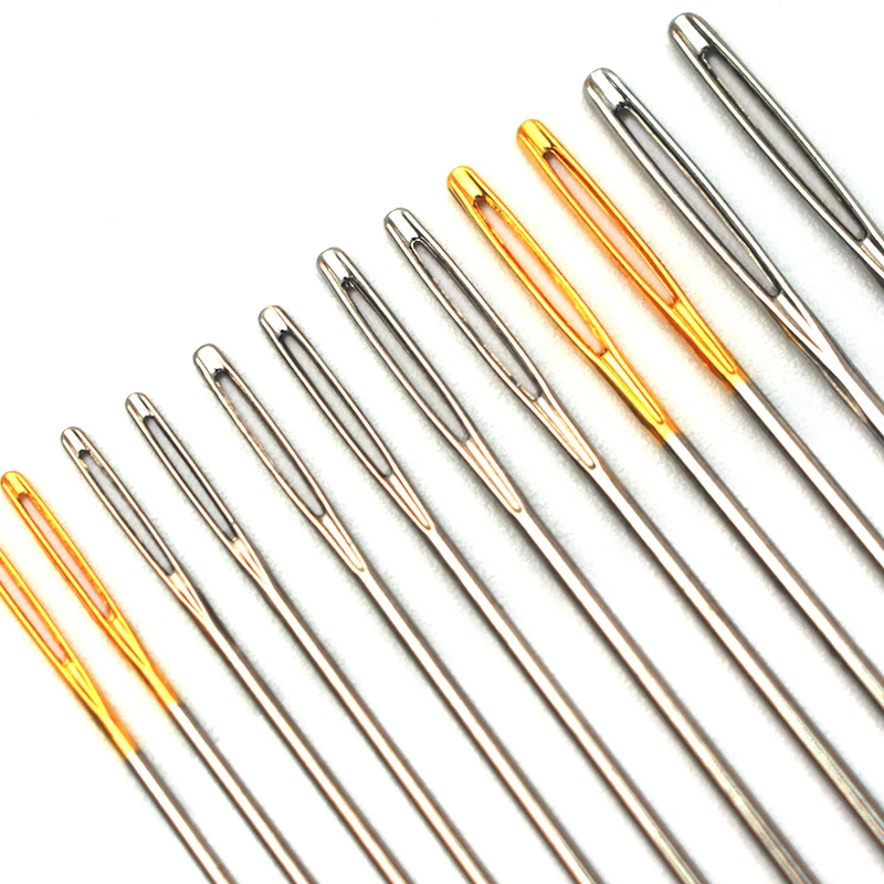 Prym Embroidery Needle Sewing Needle Hand-sewing Stainless Steel Tapestry Blunt Point with Gold Eye 1.00 x 43 mm