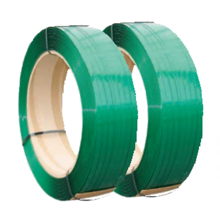 India PET Band Factory Polyester Strapping Band Size 12mm 16mm 18mm 19mm 1/2 inch 0.41 inch 5/8 inch USA market quality