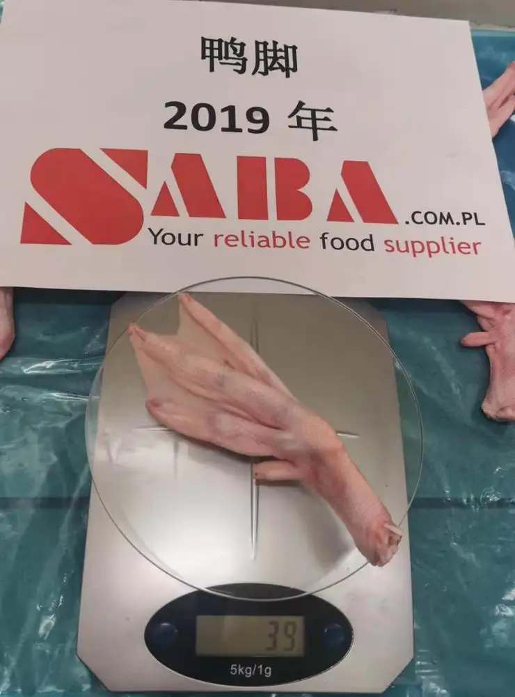 New Wholesale High Quality Poland Frozen Duck Feet Duck Leg