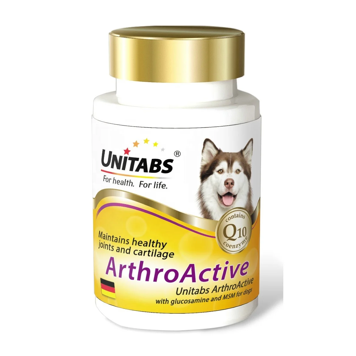 UNITABS ArthroActive w Q10 For Dogs Pet Vitamins And Supplements Multivitamin Tablet