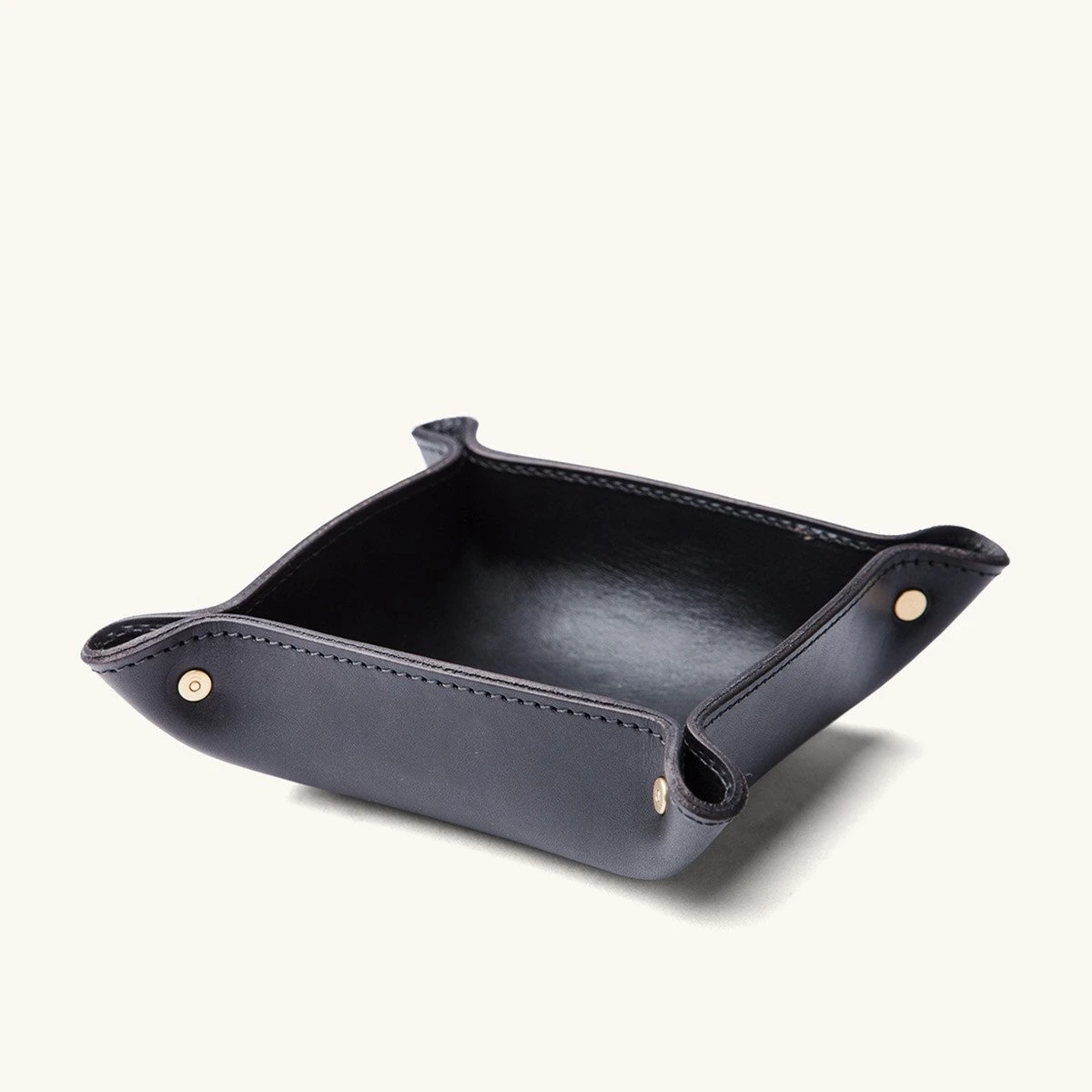 Table Use Valet Tray Leather Tray Full Grain leather Tableware Storage Tray