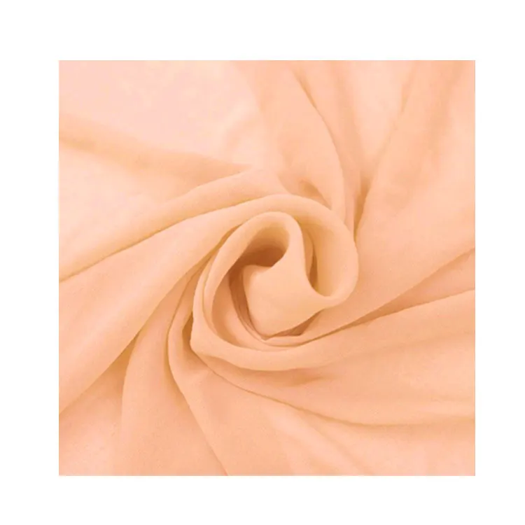 Прямая Кромка 85 г/кв. М, высокое качество, элегантный вид, однотонный узор, Hi-Multi шифоновая промытая ткань для продажи