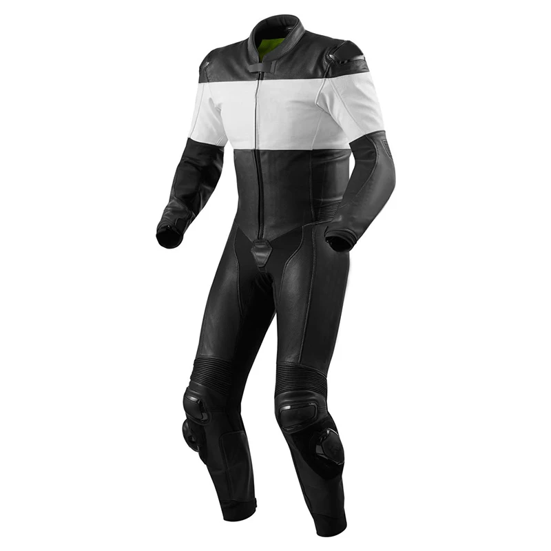 Water Proof Motorbike wears Genuine Leather Full Safety Motorcycle Racing Suit