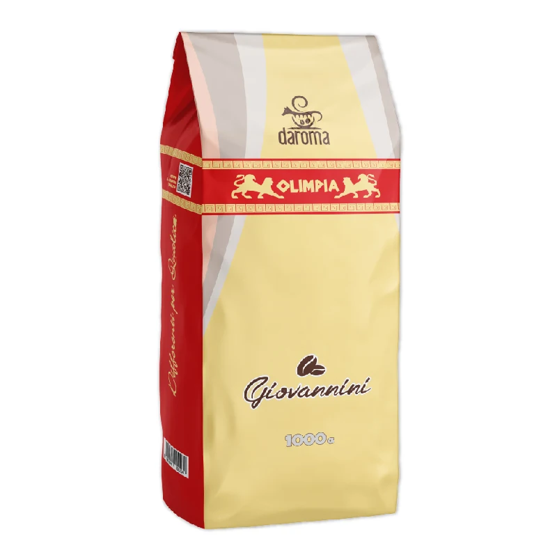 Best Quality - Italian Coffee Giovannini Olimpia 1KG Top Quality Coffee Beans - Roasted Coffee - Balanced Body for ship