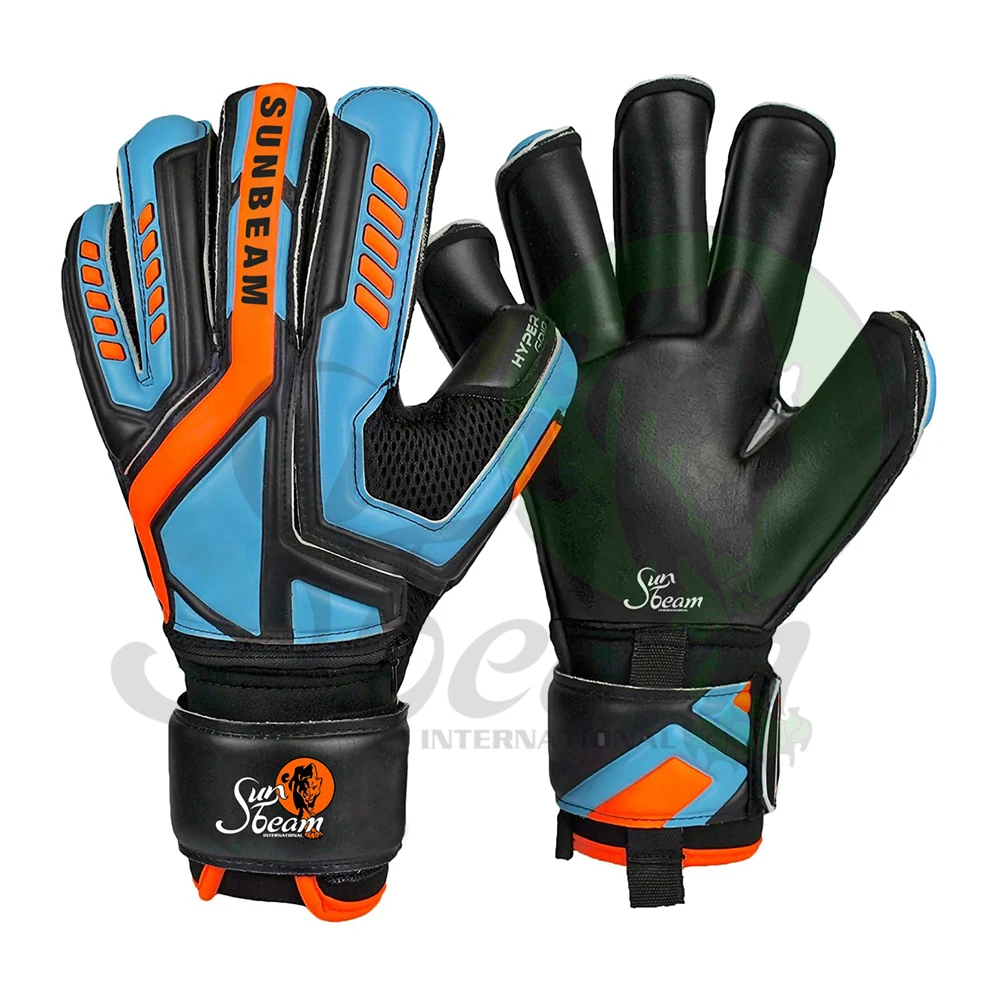 Custom Logo Kids Finger Save Latex Foam Soccer Goalkeeper Gloves Football Gloves