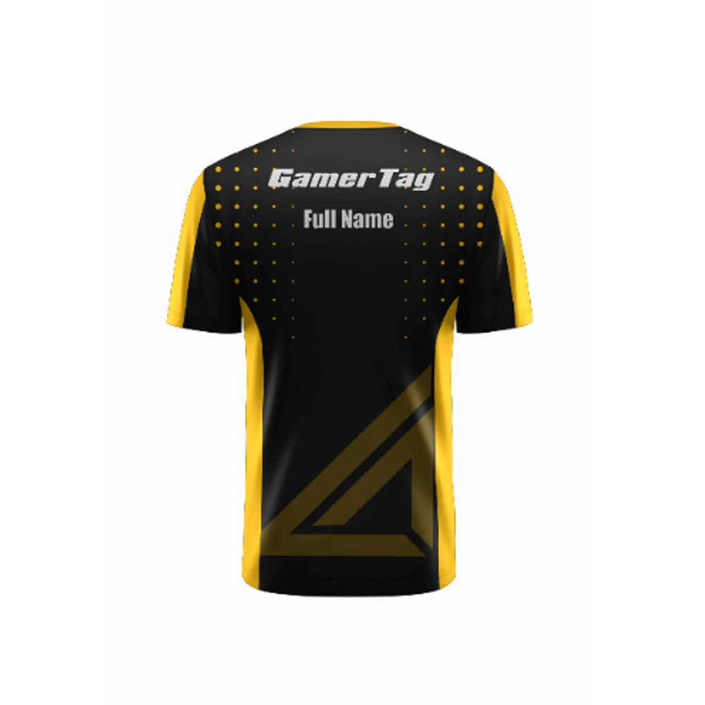 OEM Service Custom Free Design All Over Printed Esports Jersey Quick Dry Breathable Comfortable Gaming T-shirts 2021