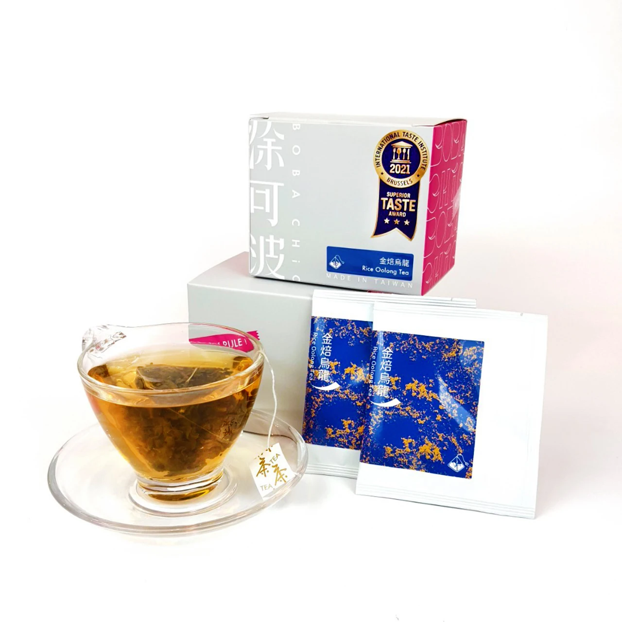 Шикарный чайный пакетик BOBA для молока и чая из Тайваньского риса Oolong без глютена