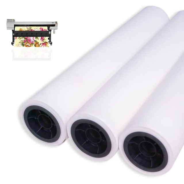 Fast Dry  digital  printing paper heat transfer sublimation paper on fabric fast dry sublimation paper Hot sale