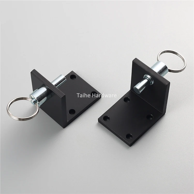 Factory Customizing Black Powder Coat Steel Stamping Brackets