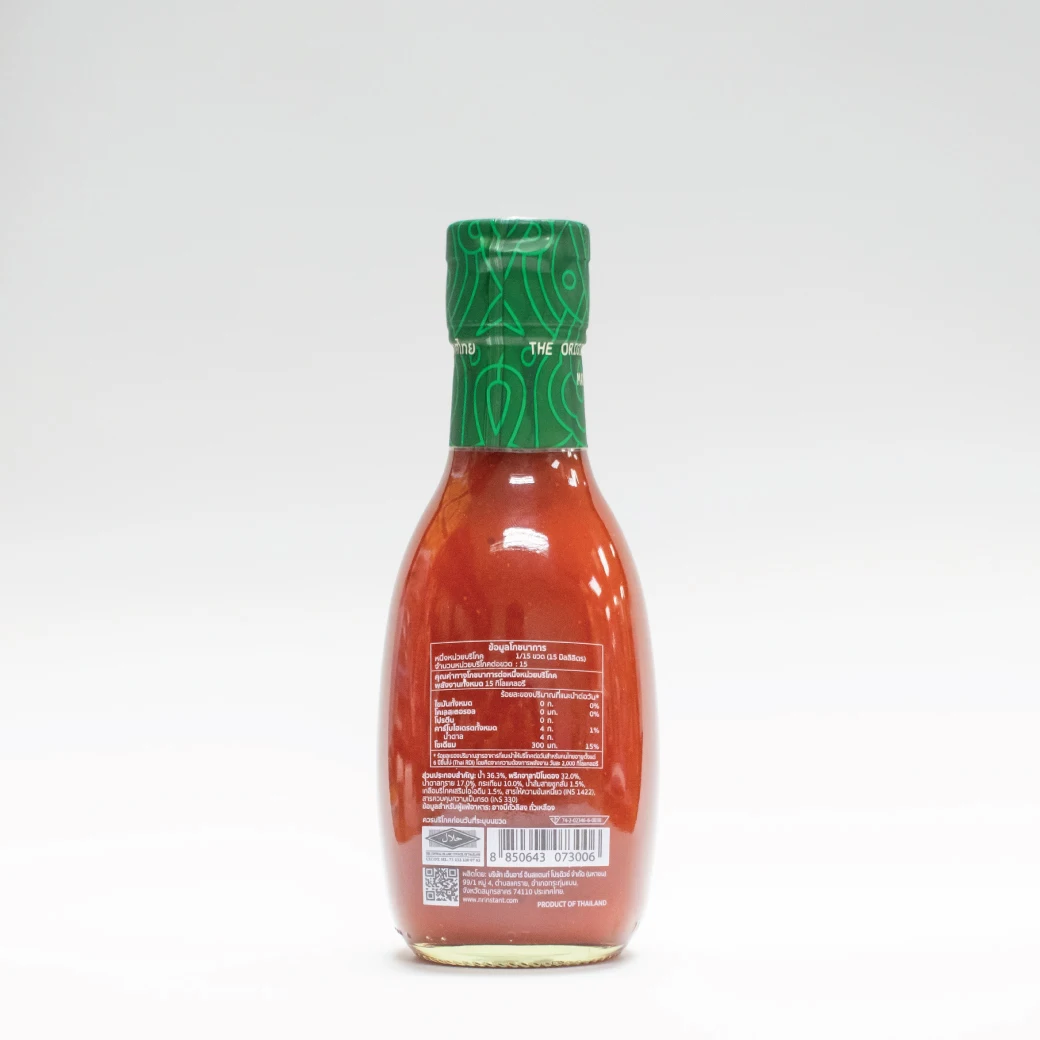
 Best selling sauce Sriracha hot chilli sauce 225ML by Sabzu with Jalapenos made in Thailand  