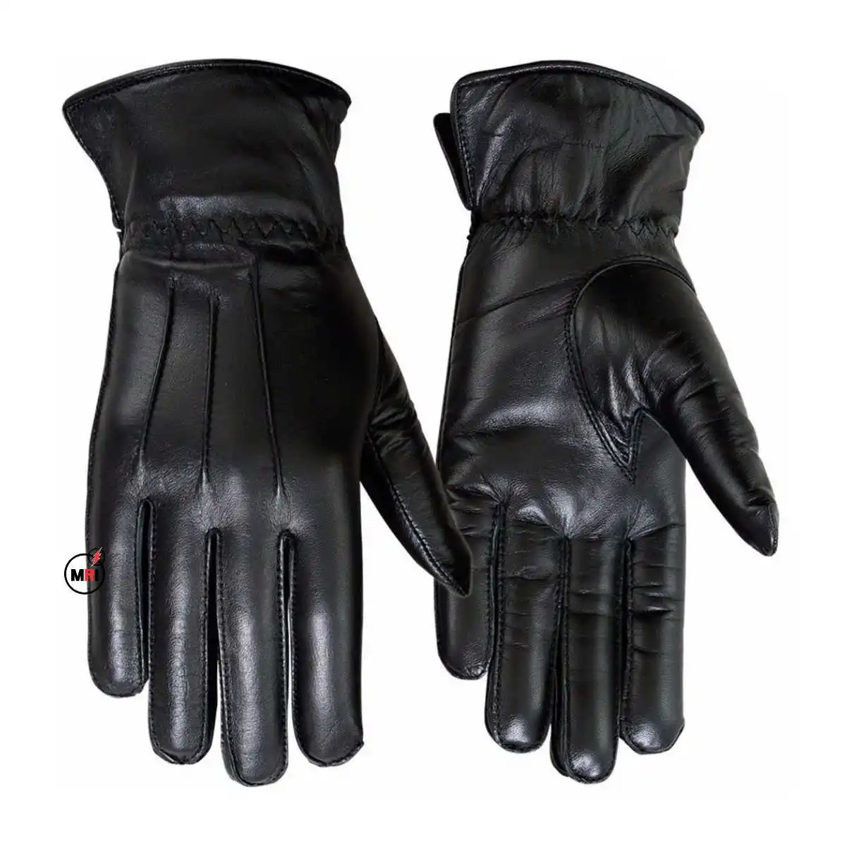 Выполненные на заказ кожаные перчатки из оленьей кожи модные простые нарядные