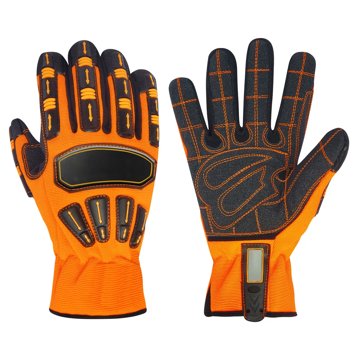 Перчатки резиновые противоударные из ТПР, защитные рабочие перчатки для больших нагрузок, защитные рабочие перчатки для нефтяных месторождений