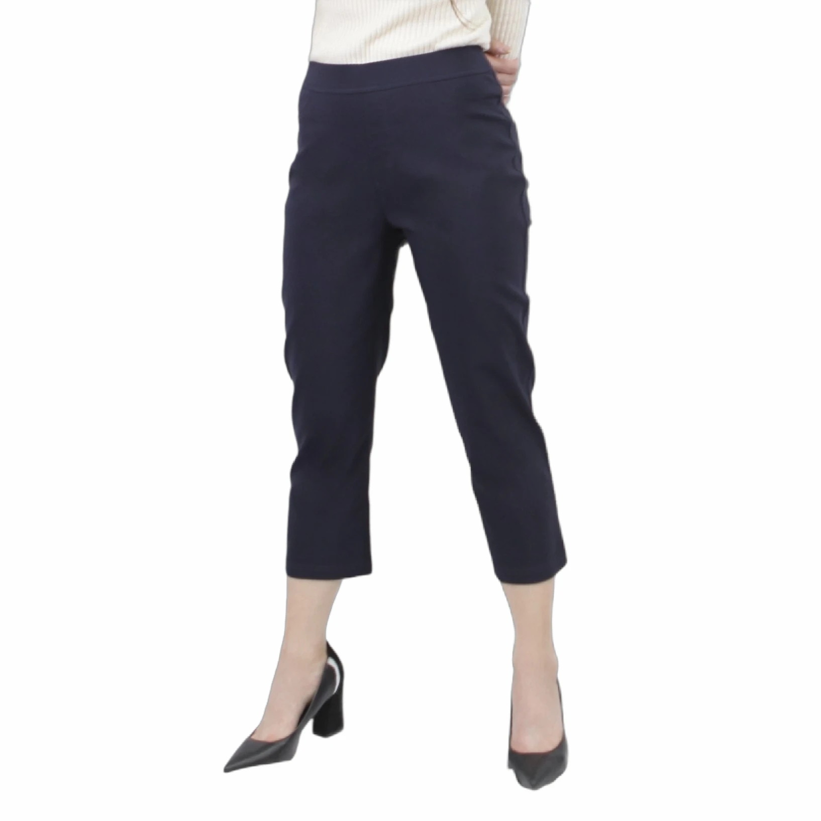 Новые товары, женские брюки до икры с рукавом и разрезом