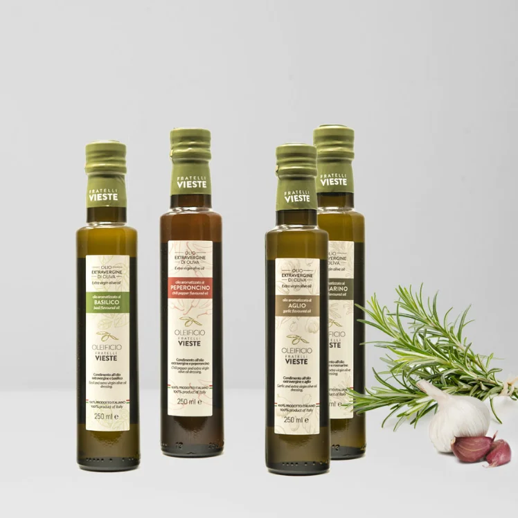 Лидер продаж, итальянское ароматизированное экстра-натуральное оливковое масло для экспорта