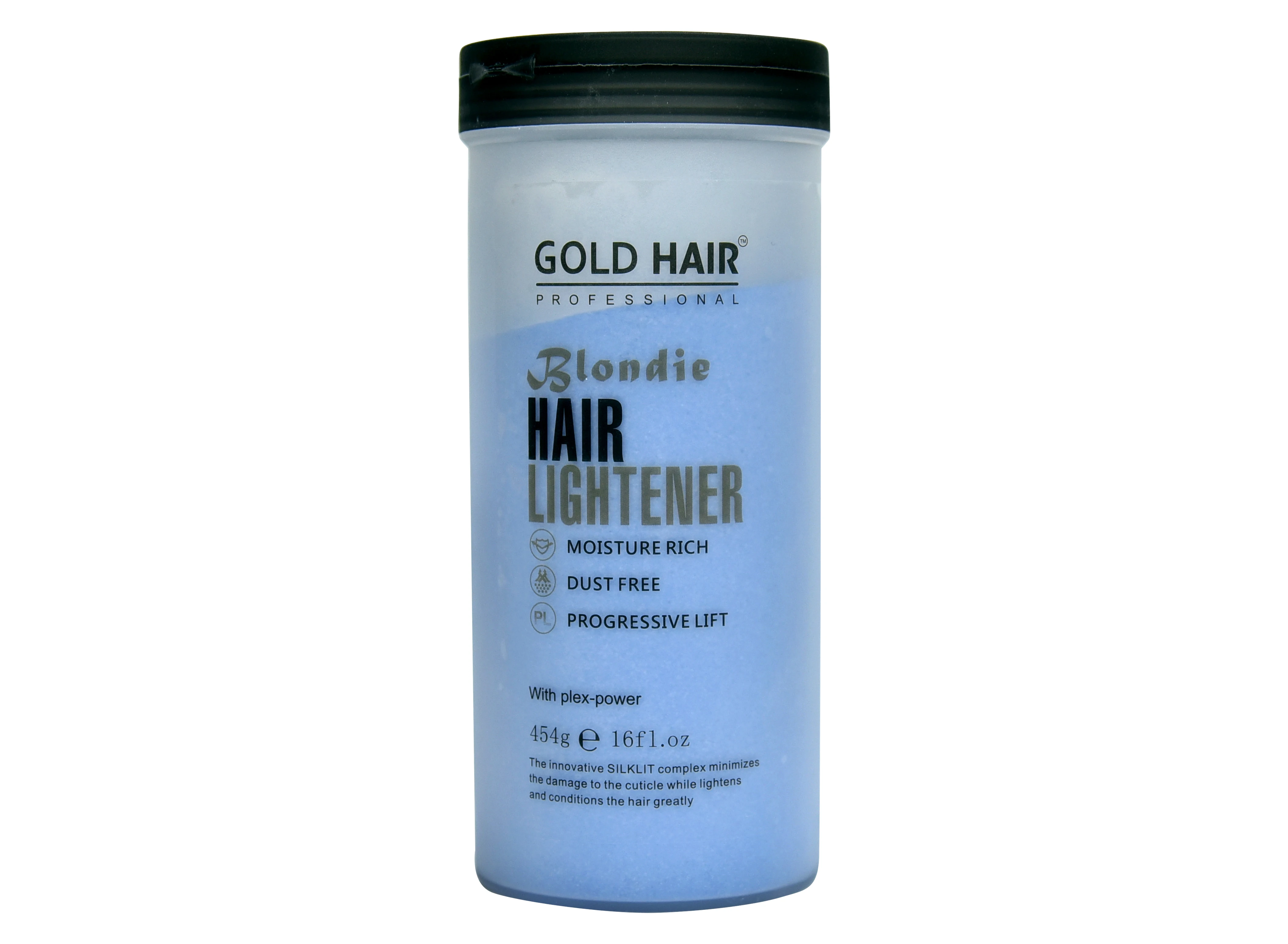 
Dust-Free Professional White Blue And Black Color Hair Bleaching Powder 