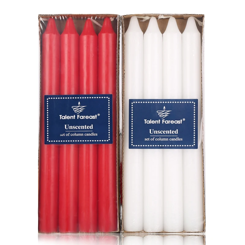 high quality paraffin wax white candle