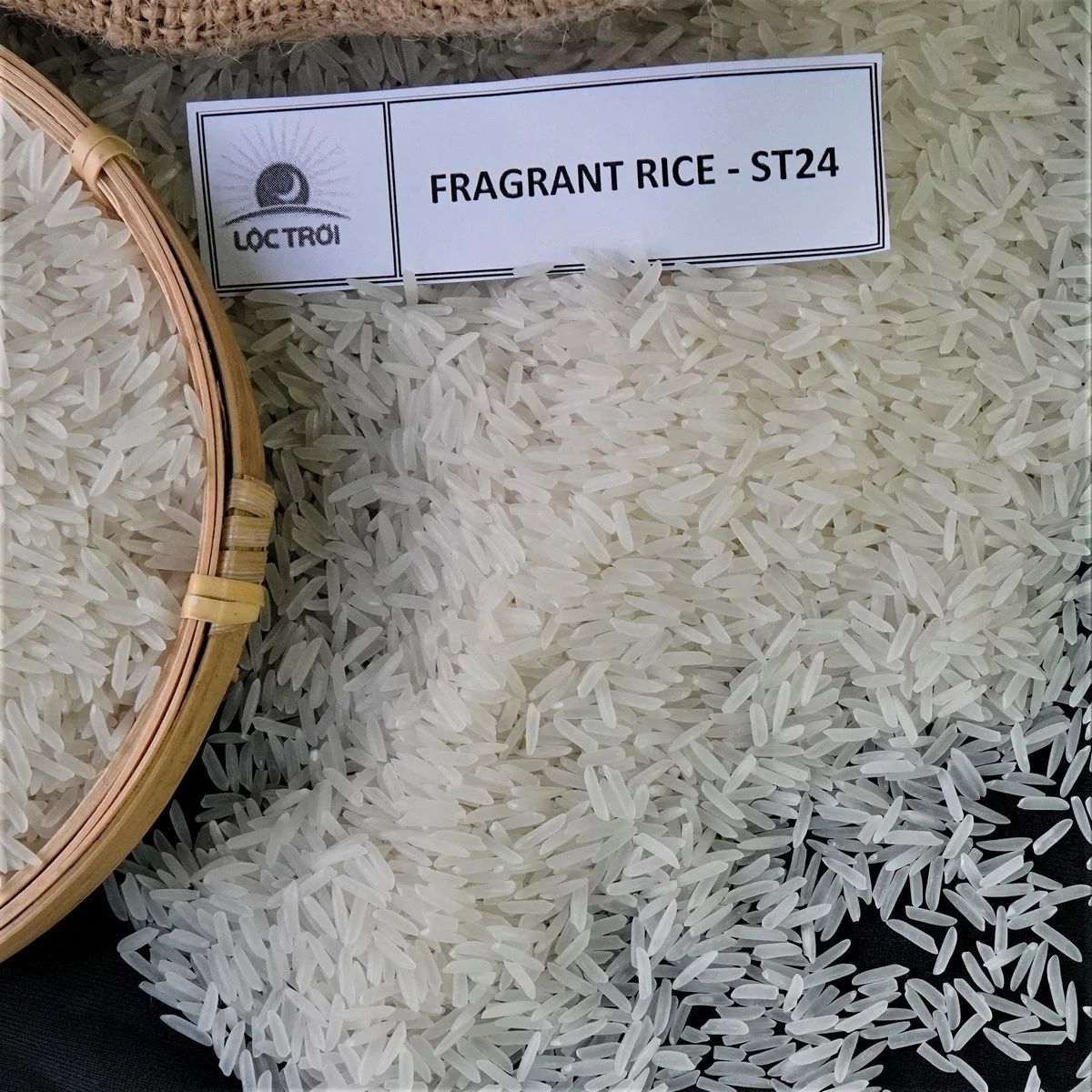 Premium Quality White Rice Long Grain ST24 Export from Vietnam Best Supplier Contact us for Best Price