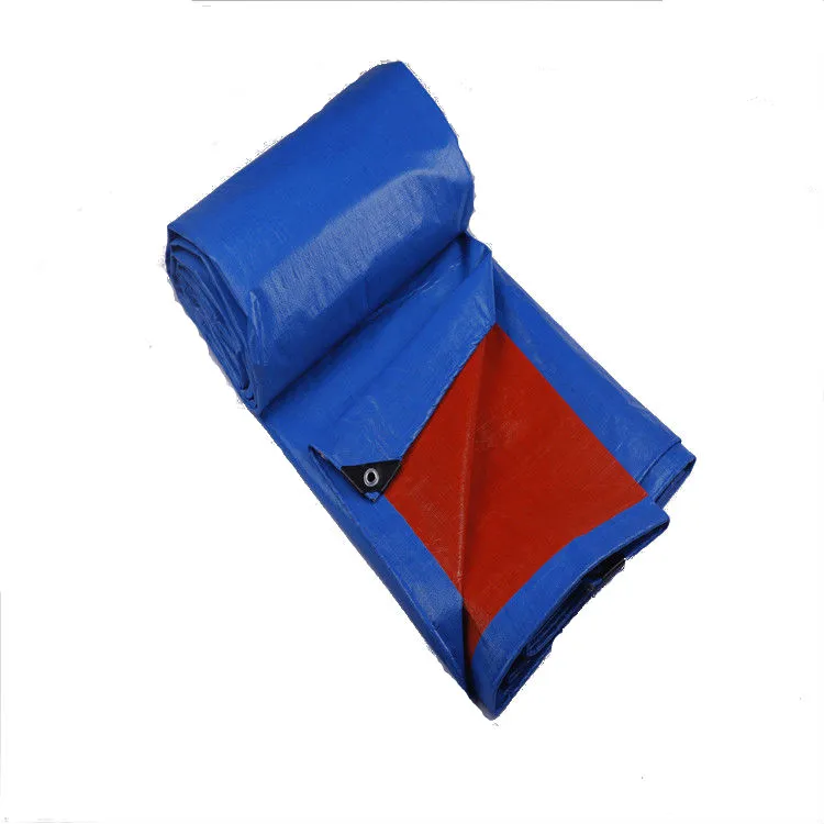 
200g Three Layer Laminated Multi Purpose blue/orange Heavy Duty PE Tarps 