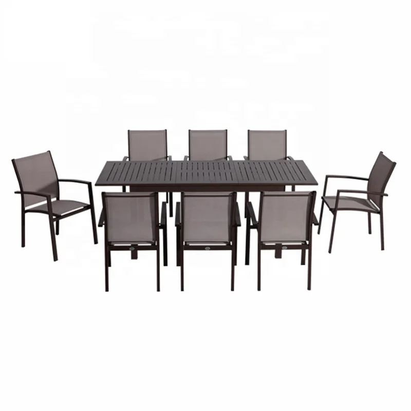 
Hot Sale Professional OEM Factory Waterproof Adjustable Outdoor Furniture Garden Tables And Chairs Set 